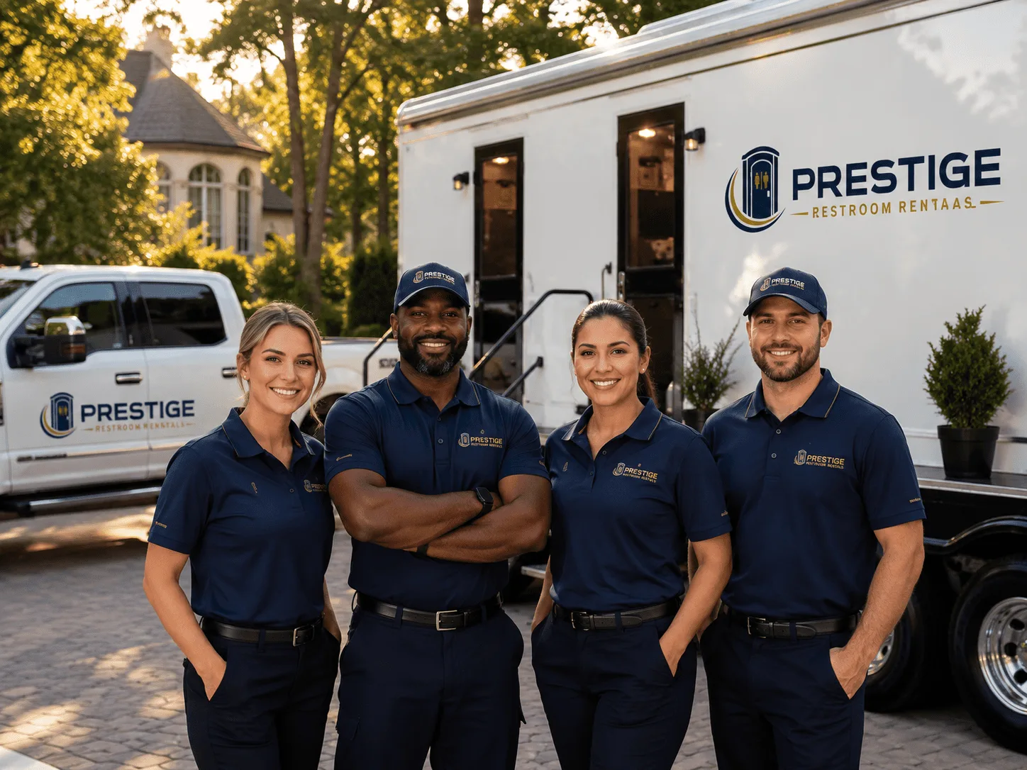 Trusted Luxury Portable Restrooms company in Highland, OH